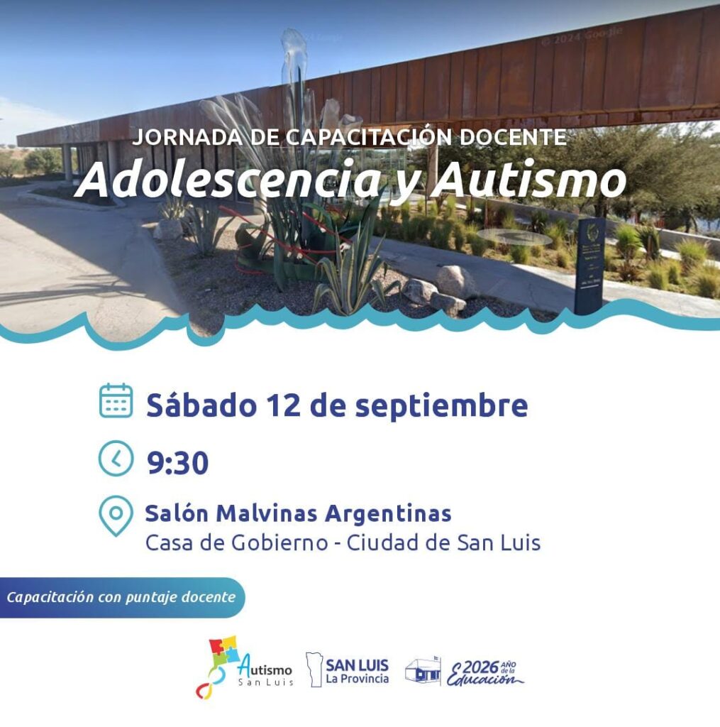 Realizarán una jornada de formación sobre autismo y adolescencia