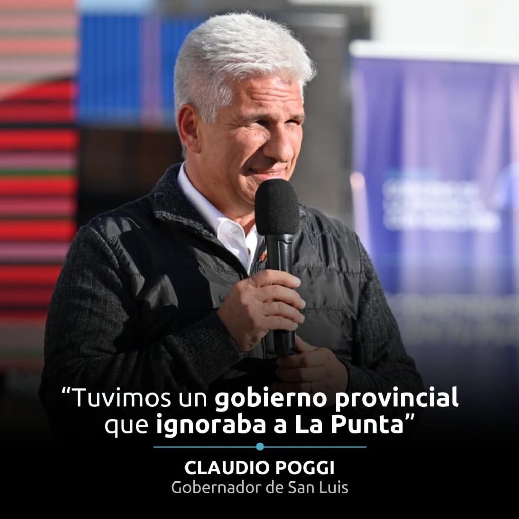 “Tuvimos un gobierno provincial que ignoraba a La Punta”