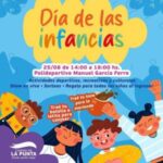 Celebración por el día del Día del Niño en polideportivo