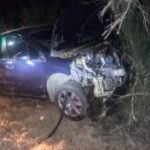Una familia se accidentó en la Autopista de las Serranías Puntanas