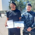 Un policía ciudadano de La Punta destaca en el curso nacional de infantería en Chubut