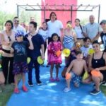 La colonia de verano adaptada recibe el apoyo de autoridades provinciales y municipales