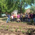 Se inaugura la huerta comunitaria de la Asociación Ayacucho-Belgrano