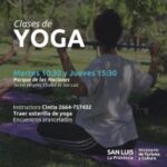 Ofrecen clases de yoga en el Parque de las Naciones