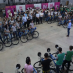 Plan TuBi: Entregan más de 200 bicicletas a alumnos de Concarán, Tilisarao y Naschel