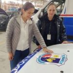 Seguridad controló el armado de los nuevos patrulleros que llegarán a San Luis