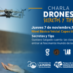 Un piloto certificado de drones brindará una charla gratuita en la ULP
